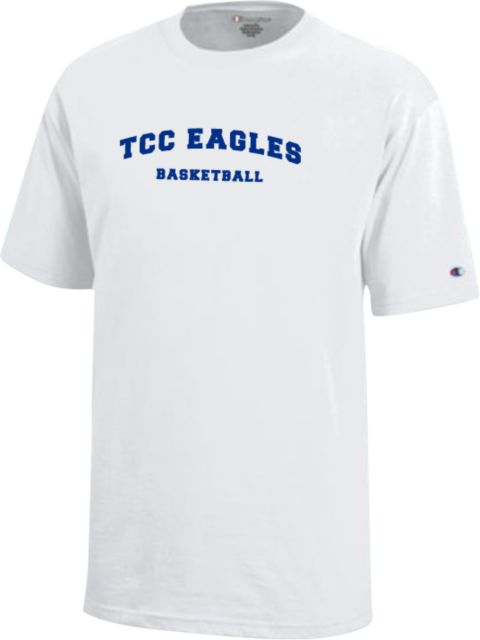 Tallahassee Youth Champion Short Sleeve Tee TCC Eagles Arched Basketball - ONLINE ONLY