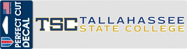 Tallahassee State College 3 x 10 Decal